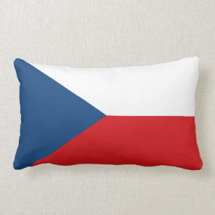almohada de bandera checa