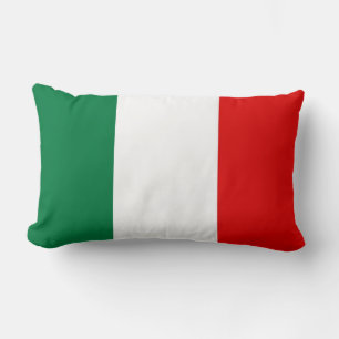almohada de bandera de italia