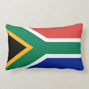 almohada de bandera de Sudáfrica