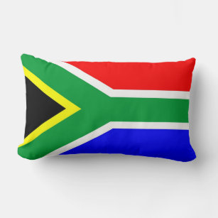 almohada de bandera del país de sudáfrica