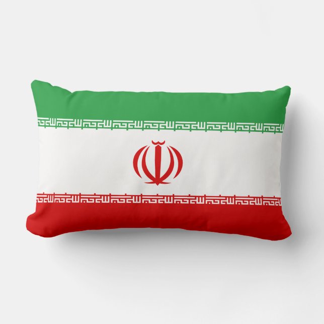 almohada de bandera iraní (persa) (Anverso)