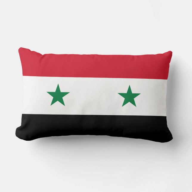 almohada de bandera siria (Anverso)