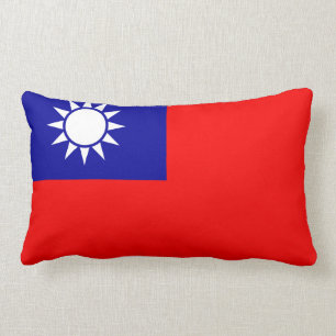 almohada de bandera taiwanesa (china)