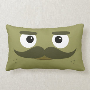 Almohada de BBSS Moustachios #1 (21" x13")