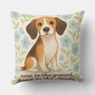 Almohada de Beagle Regalo para Amantes de Perros F