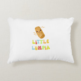 Almohada de bebé de comida filipina linda Lumpia p