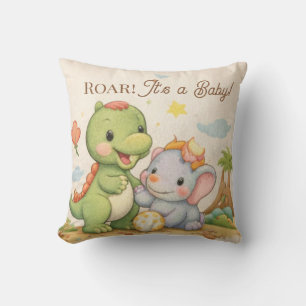 almohada de bebé dinosaurio   decoración de guarde