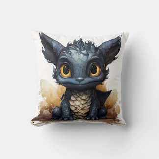 Almohada de bebé dragón lindo | Fantasía caprichos