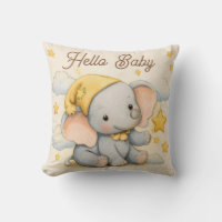 Almohada de bebé Elefante lindo Cojín para guarder