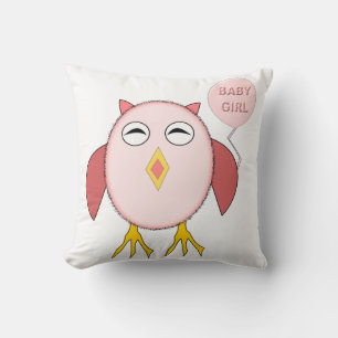 Almohada de Bebé Rosa Cute