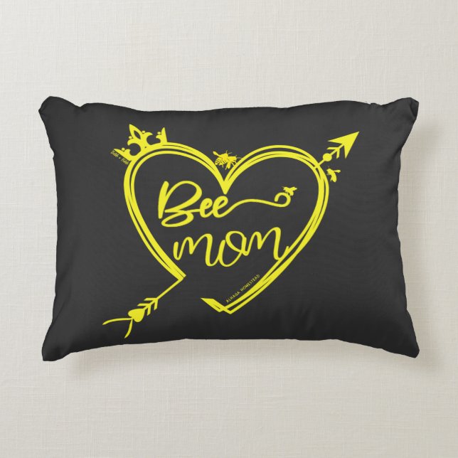 almohada de Bee moms (Anverso)