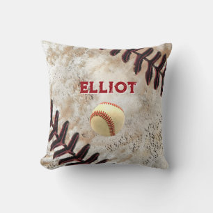Almohada de béisbol personalizada, deco de béisbol