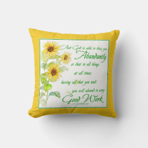 Almohada de bendiciones abundantes