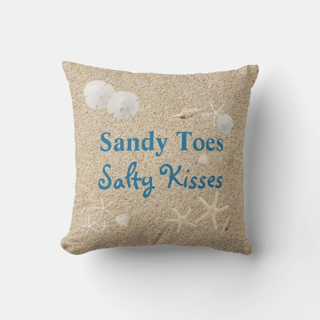 Almohada de besos salados de sandy Toes - al aire  (Anverso)