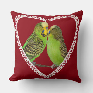 Almohada de Besos y Abrazos (Rojo Vino)