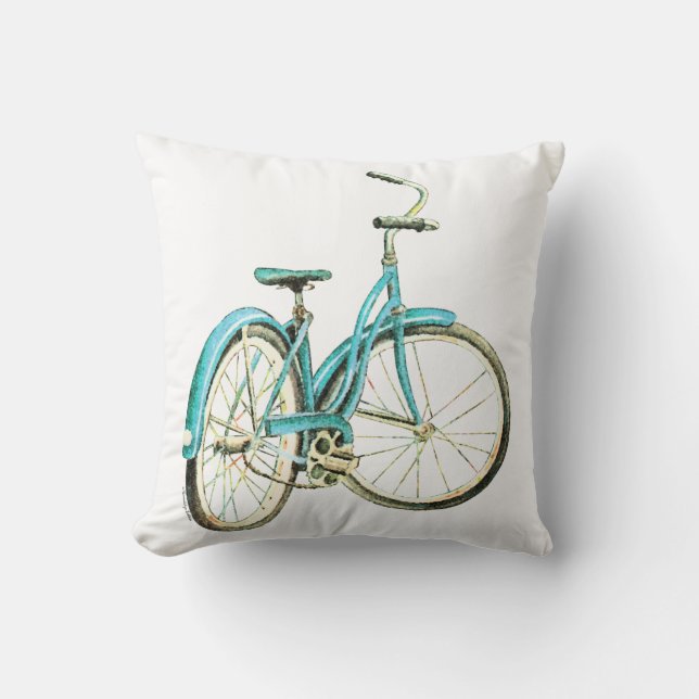almohada de bicicleta vieja de Moda (Anverso)