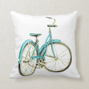 almohada de bicicleta vieja de Moda