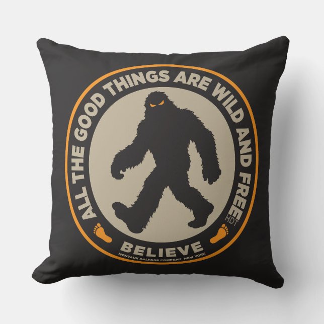 Almohada de Bigfoot (Anverso)