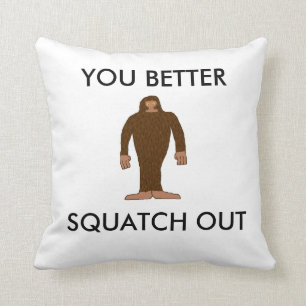 Almohada de Bigfoot