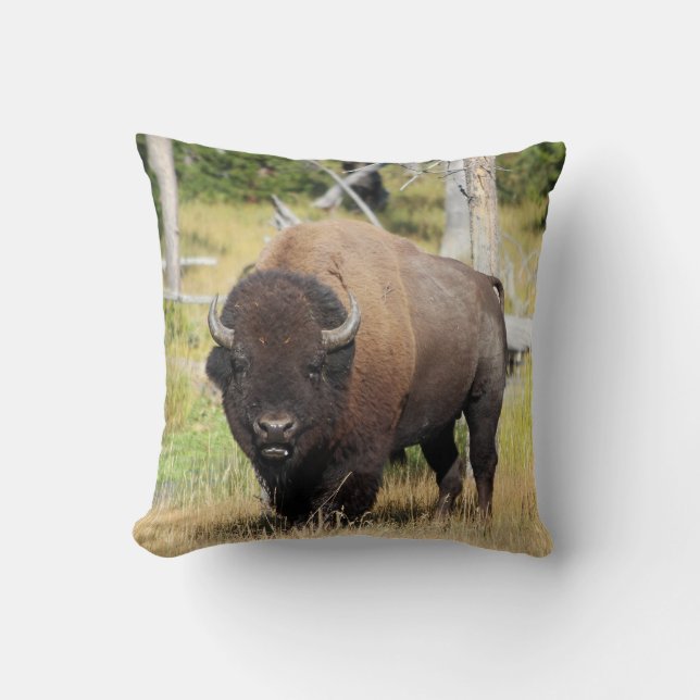Almohada de Bisonte Toro (Anverso)