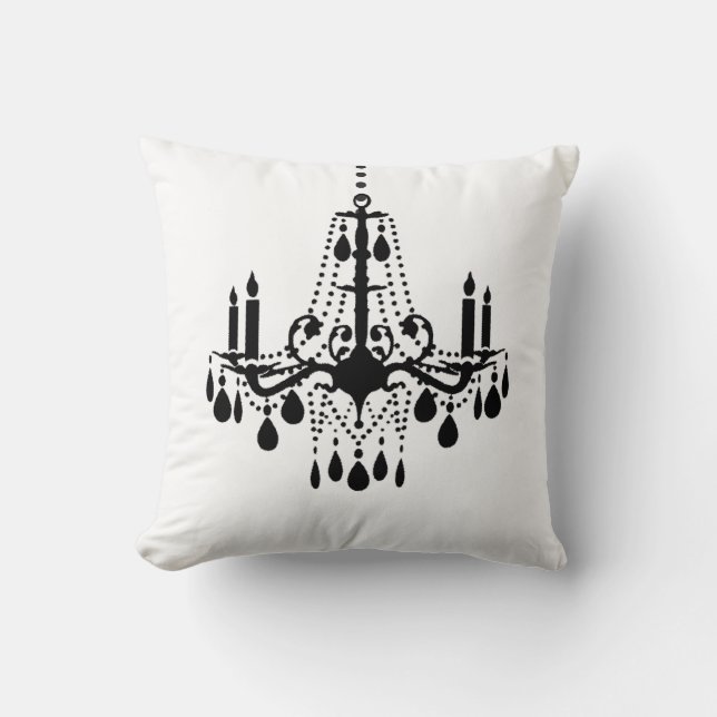 Almohada de Black Chandelier (Anverso)