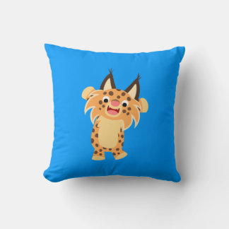 Almohada de Bobcat con Personalizado espumoso suav