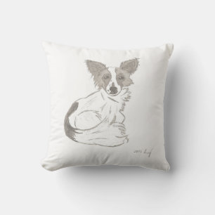 Almohada de boceto de papillón