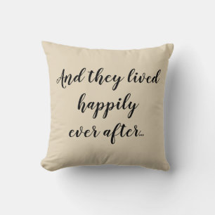 Almohada de boda Felices para siempre