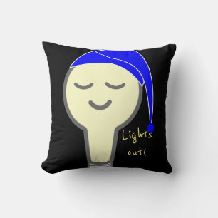 Almohada de bombilla Apaga la luz