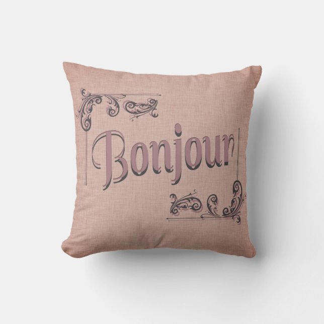 Almohada de Bonjour (Anverso)