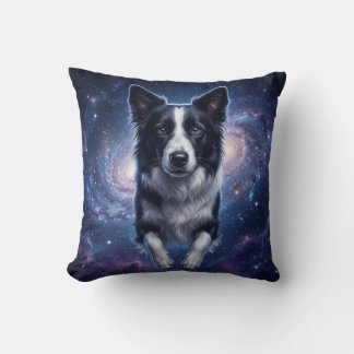 Almohada de Border Collie de la Galaxia