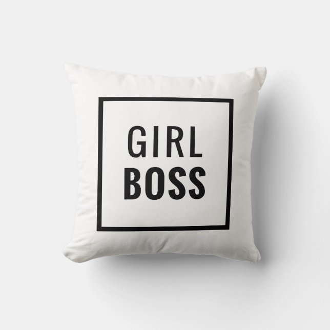 Almohada de Boss del chica (Anverso)