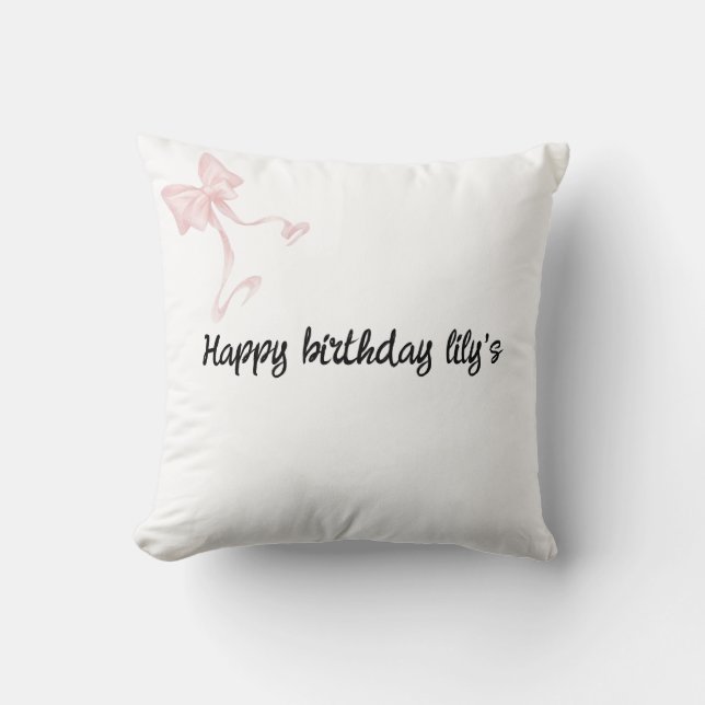 almohada de Bow (Anverso)