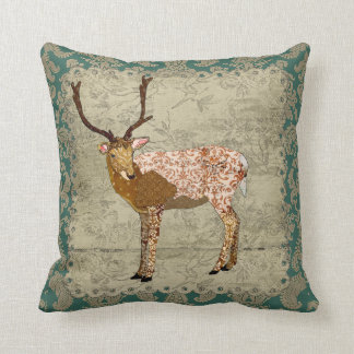 Almohada de bronce adornada de Boho Mojo del dólar