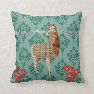 Almohada de bronce de Mojo de la llama de Boho