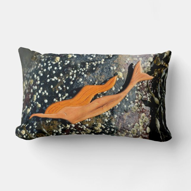 almohada de buceo con sirena de cabeza roja (Anverso)
