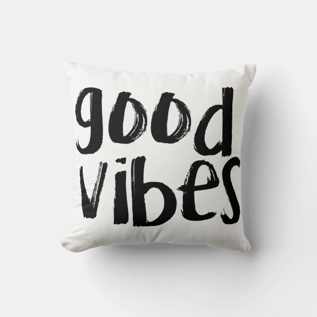 Almohada de Buenas Vibraciones (Anverso)