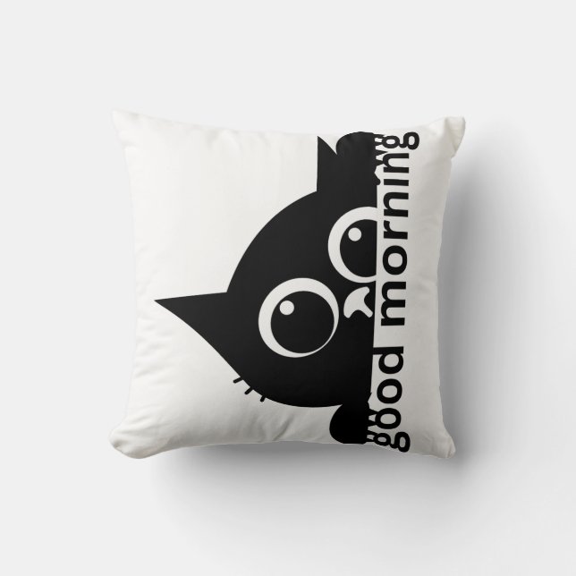 Almohada de buenos días y buenas noches (Anverso)