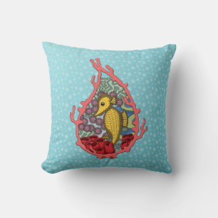 Almohada de caballito de mar Tanga