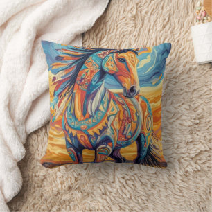 Almohada de Caballo – Cojín Decorativo Elegante