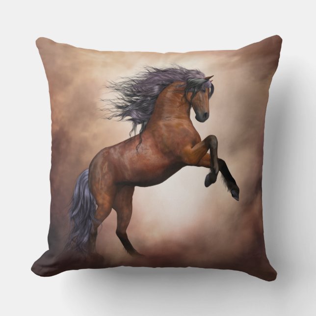 almohada de caballo de cría (Anverso)