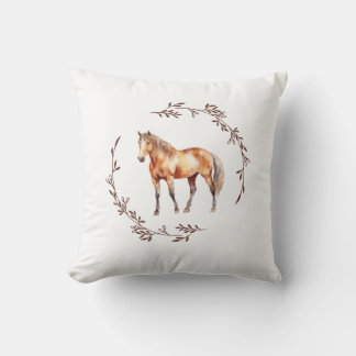 Almohada de caballo palomino