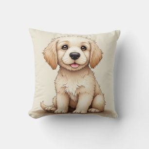 almohada de cachorro y hueso (recuperación de bebé