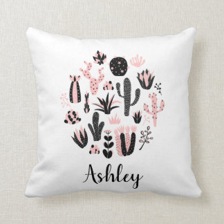 almohada de cactus personalizado