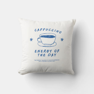almohada de café cappuccino   Coffee Lover Gift