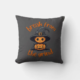 Almohada de Calabaza Bruja