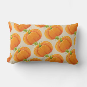 Almohada de calabaza de la cosecha otoño