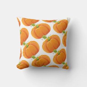 Almohada de calabaza de la cosecha otoño