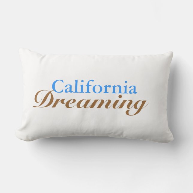 Almohada de California Dreamin (Anverso)