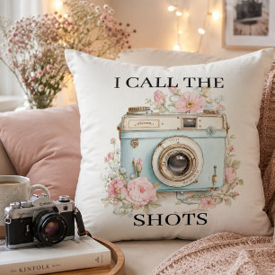 Almohada de cámara retro linda   Lo de fotografía 